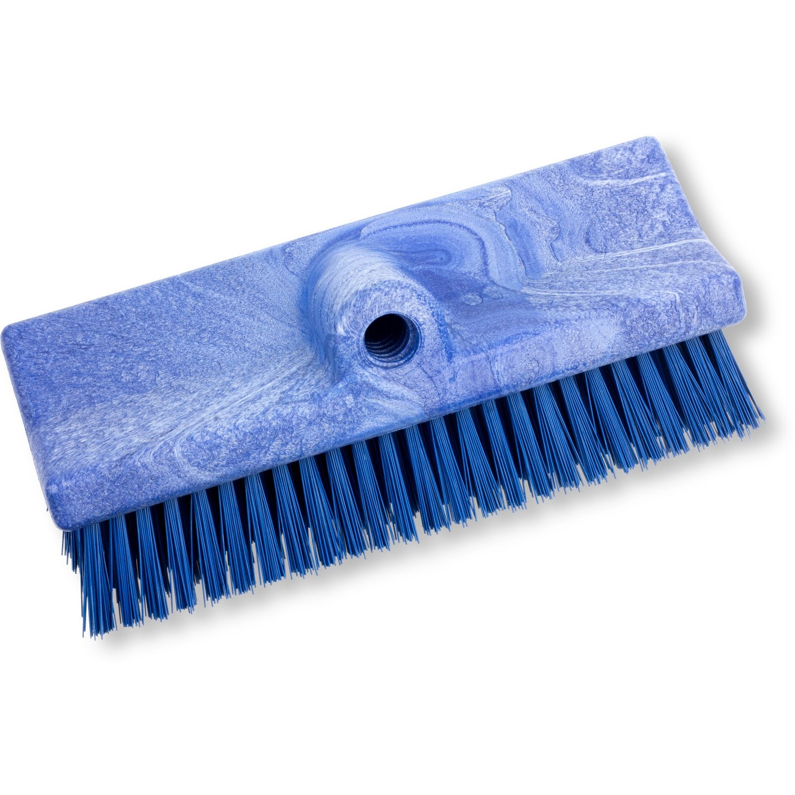 Carlisle 40423EC14 10" Blue Color Coded Bi-Level Scrub Brush