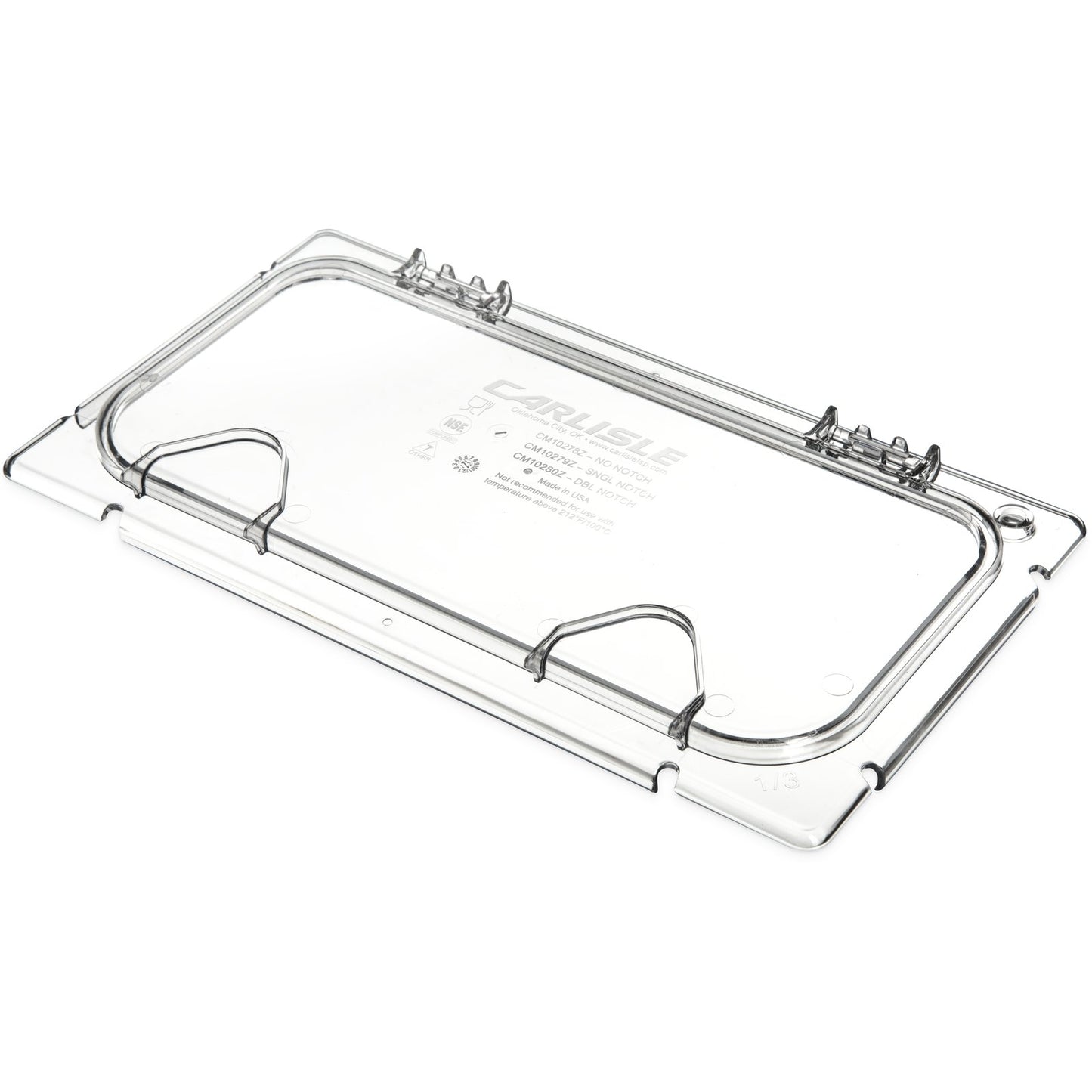 Carlisle CM10278Z07 1/3 Size Clear Coldmaster EZ Access Lid