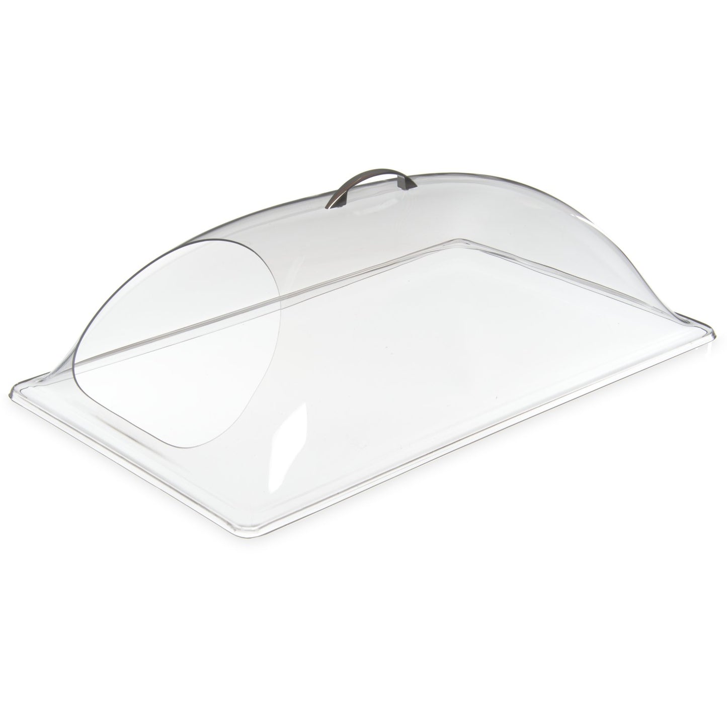 Carlisle PSD21EH07 21-1/4" x 13-3/8" Clear Polycarbonate End Cut