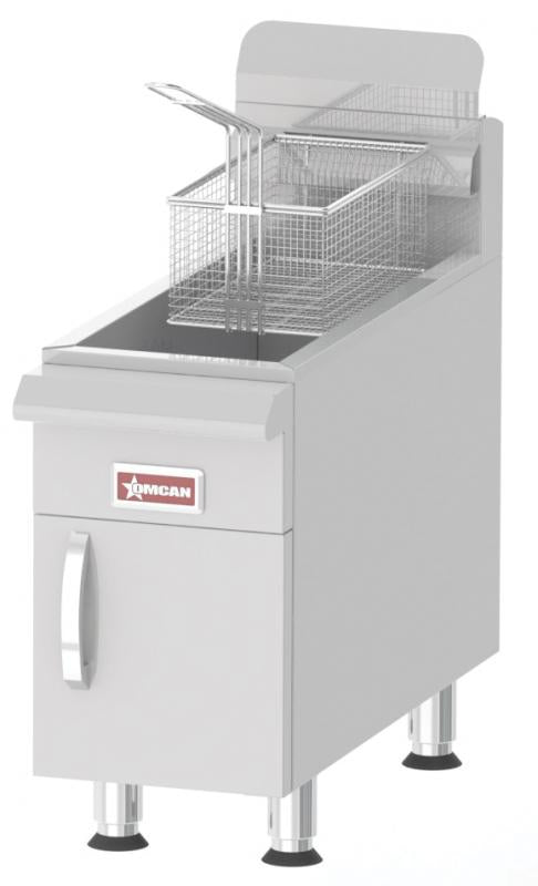 Omcan 43087 15 lb Countertop Propane Gas Fryer