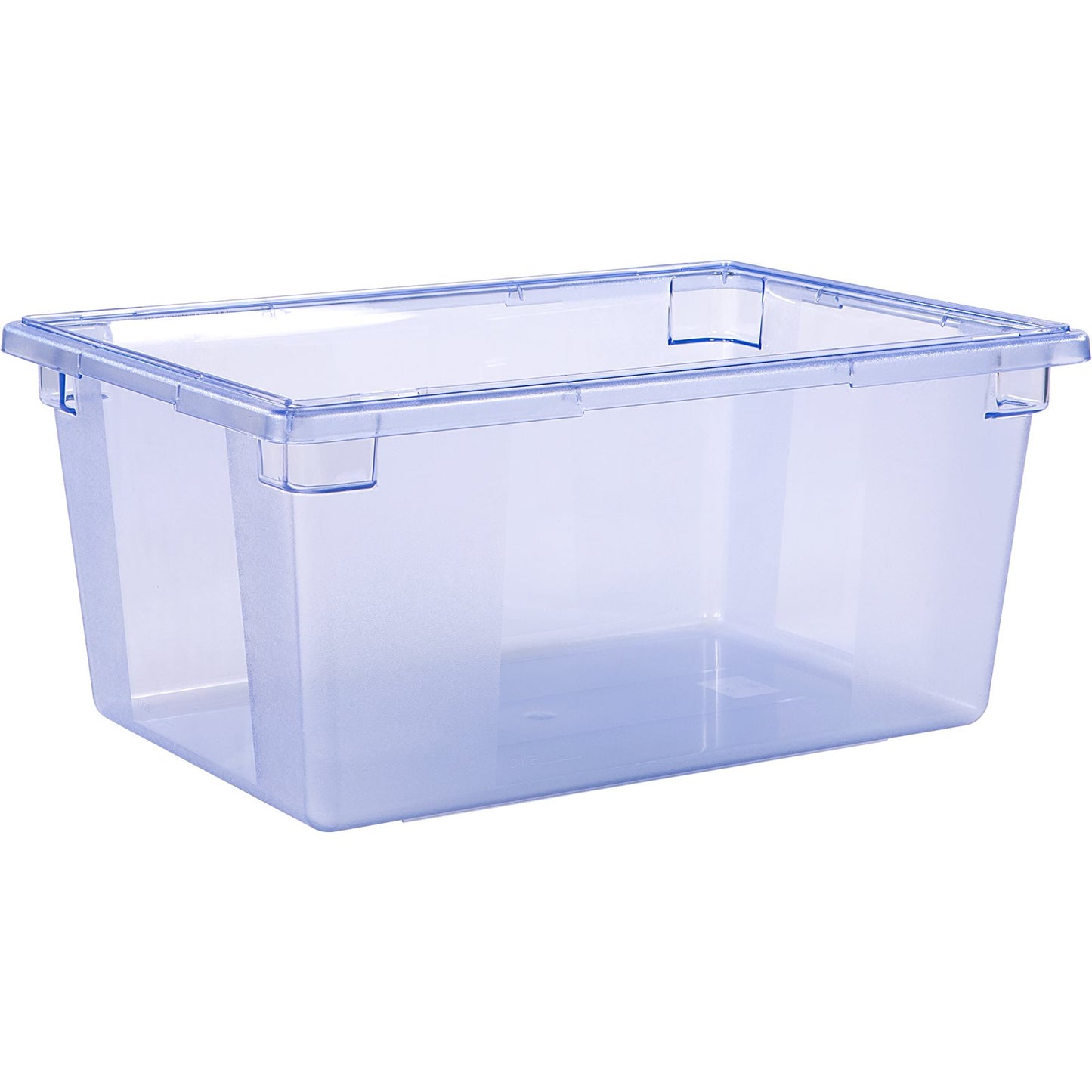 Carlisle 10623C14 16.6 gal Glo-Blue Polycarbonate StorPlus Color-Coded Food Storage Container