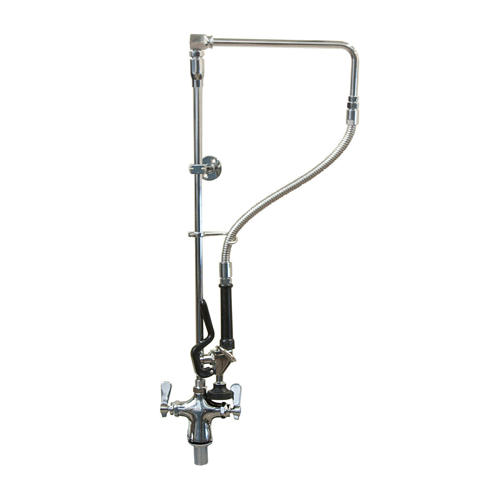 BK Resources BKF-DMSAPR-WB-G Optiflow Swing Arm Pre-Rinse Assembly, w/13" Solid Swing Arm