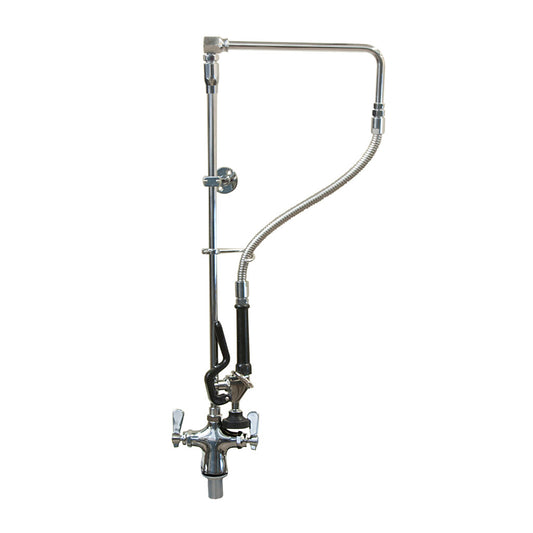 BK Resources BKF-DMSAPR-WB-G Optiflow Swing Arm Pre-Rinse Assembly, w/13" Solid Swing Arm