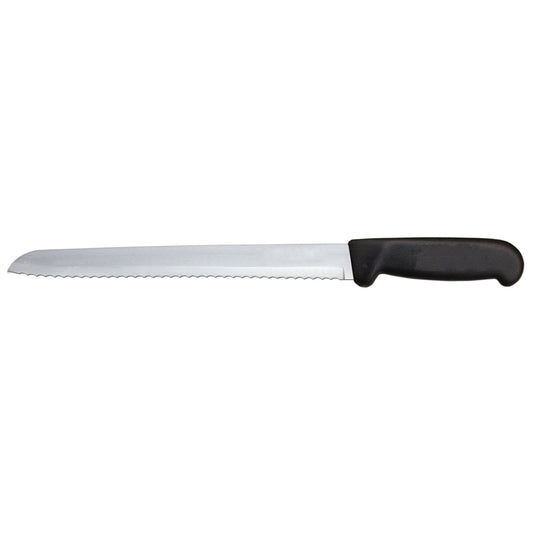 Omcan 12603 8-inch Black Polypropylene Handle Slicer Narrow Blade Knife