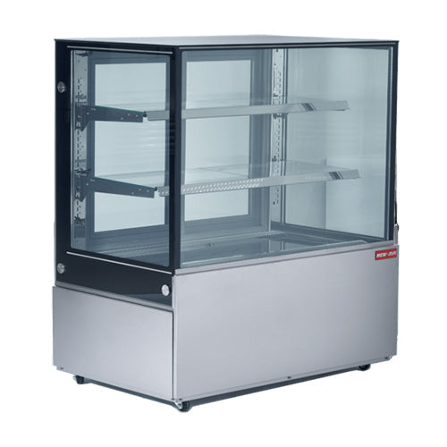 New Air NDC-48-CG 48" Curved Glass Refrigerated Display Case