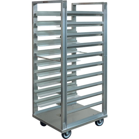 Dinex DXP620U Silver Aluminum Universal Roll-In Rack