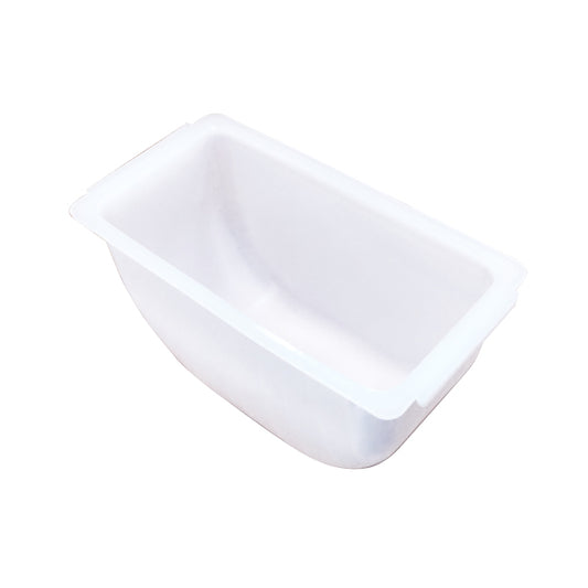 Omcan 80868 White Insert for 3, 4, and 5-Compartment Stainless Steel Condiment Holders with Clear Cover