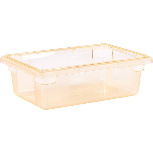 Carlisle 10611C22 3.5 gal Yellow Polycarbonate StorPlus Color-Coded Food Storage Container