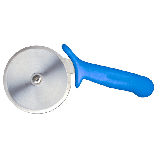 Omcan 12811 4" Blue Handle R-Style Pizza Cutter