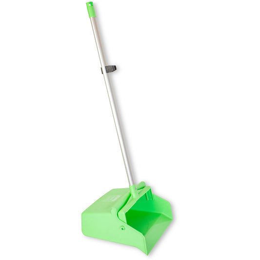 Carlisle 361410EC75 30" Lime Color Coded Upright Dustpan