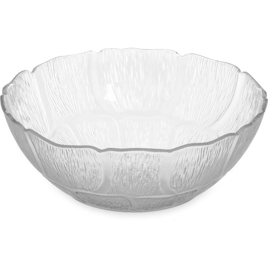 Carlisle 690807 1.3 Qt Clear Polycarbonate Petal Mist Bowl