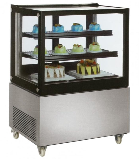 Omcan 39540 13 cu.ft./370 L 48-inch Square Edge Refrigerated Floor Display Case