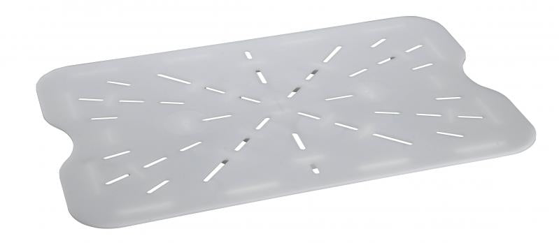 Omcan 85136 Clear Polycarbonate Drain Shelf for 18" x 26" Food Storage Containers