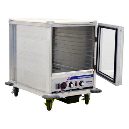 Omcan 43554 Ten 18" x 26" Tray Capacity Non-Insulated Heater / Proofer Cabinet