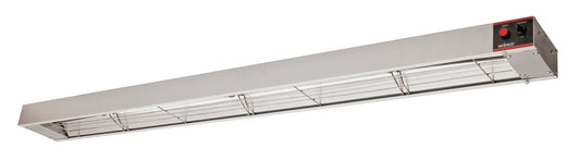 Winco ESH-60 60" Electric Strip Heater with Undermount Brackets 12A 1400W