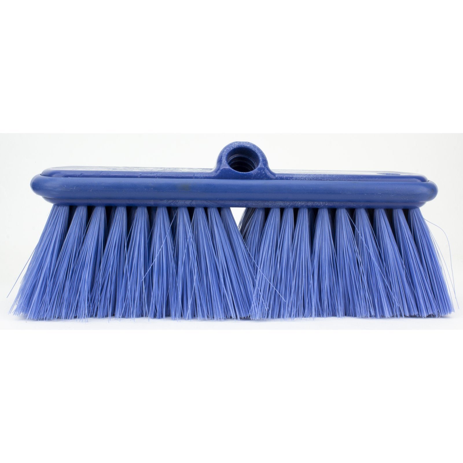 Carlisle 40050EC14 9.5" Blue Color Coded Flo-Thru Brush with Protective Bumper