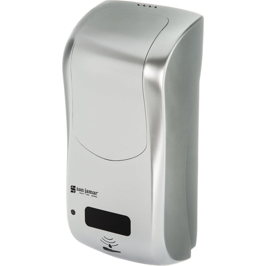 Carlisle SHF970SS 900 mL Plastic Summit Rely Hybrid Electronic Soap, Foam - Stainless Steel