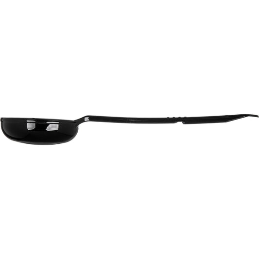 Carlisle 399003 6 oz Black Acetal Measure Miser Solid Long Handle