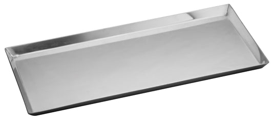Winco DDSI-102S 14-1/8"L x 7-1/2"W Stainless Steel Serving Tray