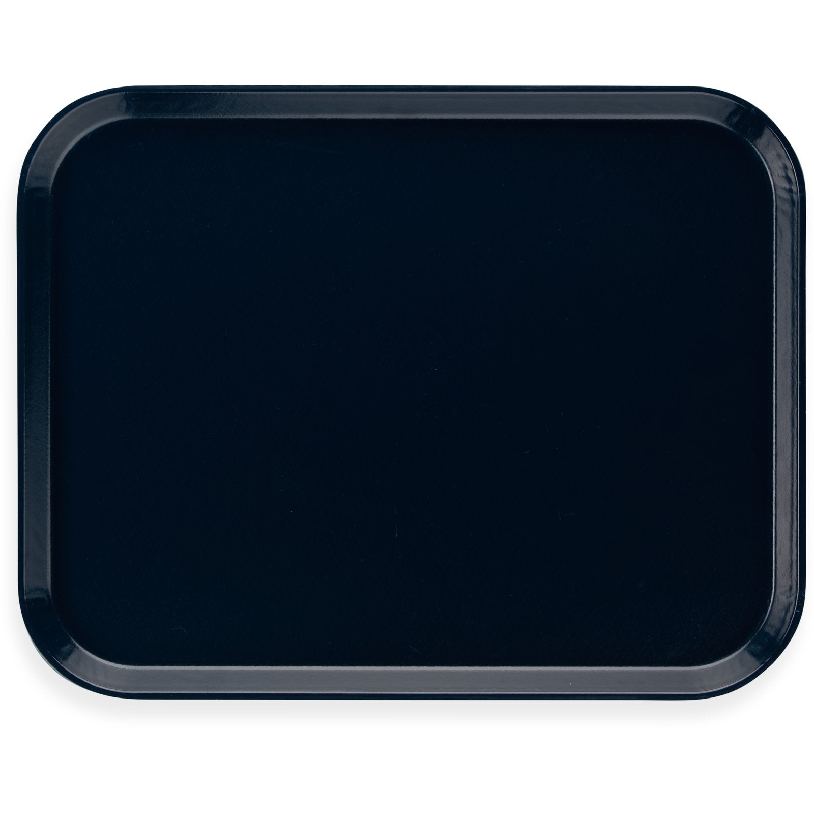 Dinex DX1089I50 14" x 18" Dark Blue Flat Glasteel Tray