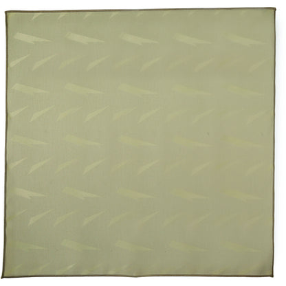 Carlisle 53932020NM147 20" x 20" Sage 50% Spun Polyester/50% Filament Aspen Damask Napkin