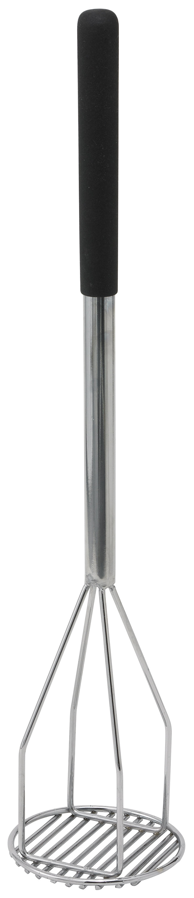 Winco PTMP-24R 5" x 24-1/2" Potato Masher, Plastic Handle