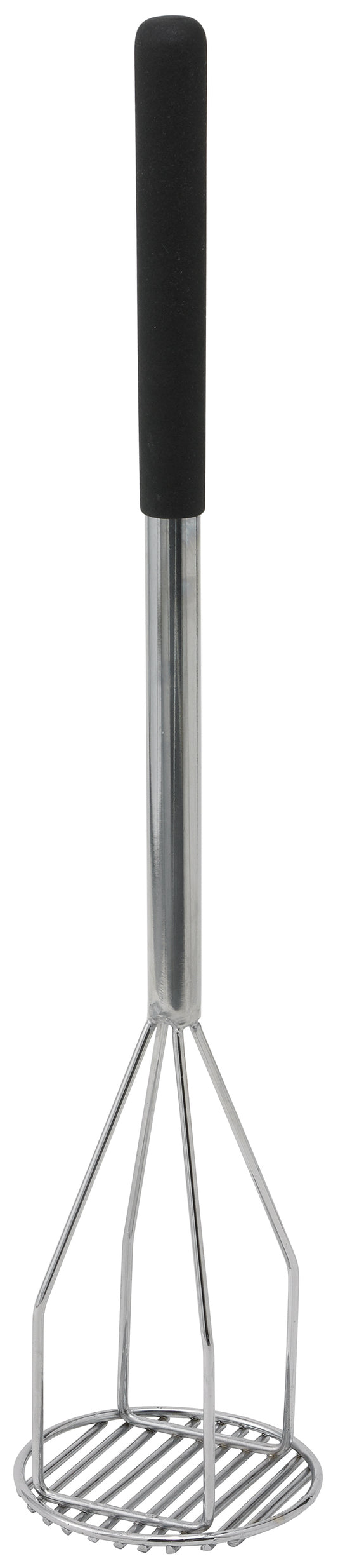 Winco PTMP-24R 5" x 24-1/2" Potato Masher, Plastic Handle