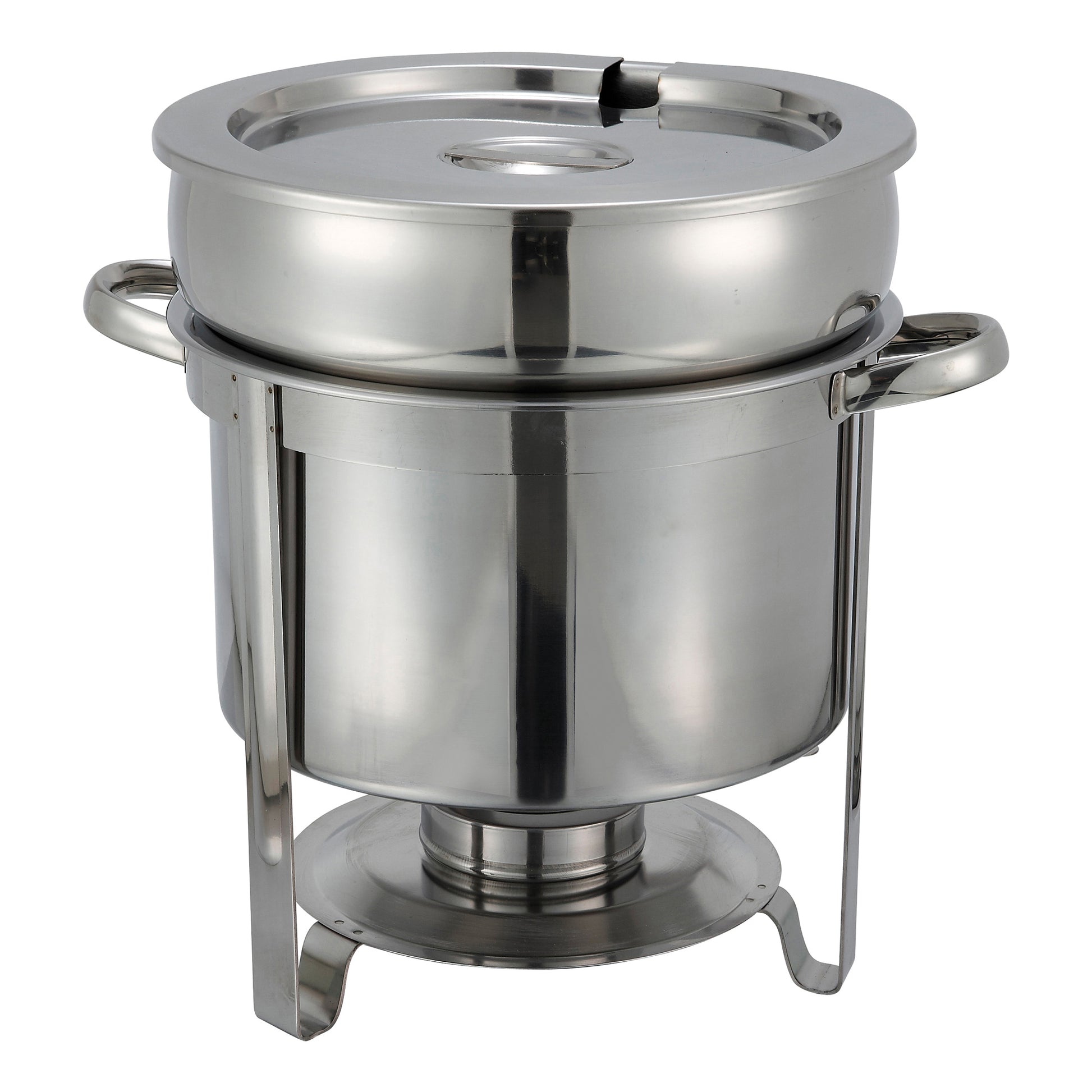 Winco 211 11 Qt. Stainless Steel Soup Warmer