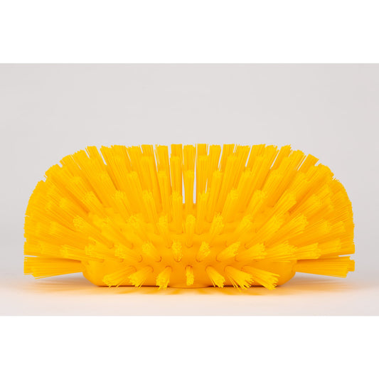 Carlisle 40043EC04 5 1/2" x 9 1/2" Yellow Sparta Tank & Kettle Brush