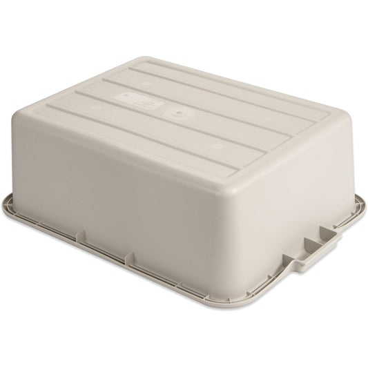 Carlisle 4401123 15" x 20" x 7" Gray Comfort Curve Bus Box