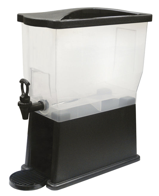 Winco PBD-3 3 Gallon Plastic Slim Beverage Dispenser