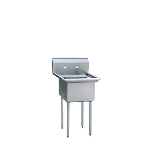 Atosa MRSA-1-N 24" One Compartment Prep Sink