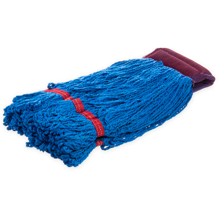 Carlisle 36942014 20" Blue Microfiber Loop End Mop