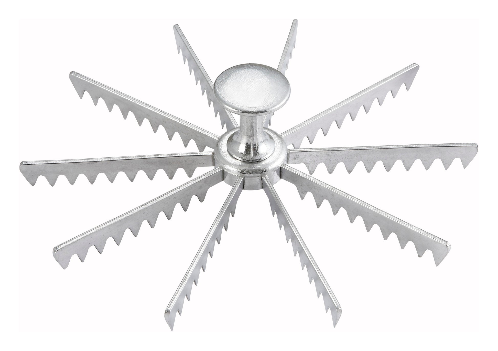 Winco APM-10 Aluminum 10 Cut Pie/Cake Marker