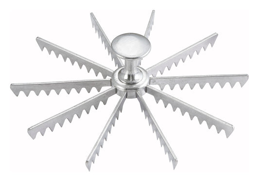 Winco APM-10 Aluminum 10 Cut Pie/Cake Marker