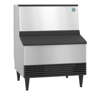 Hoshizaki KM-301BWJ Crescent Cuber Icemaker, Water-cooled, Built in Storage Bin