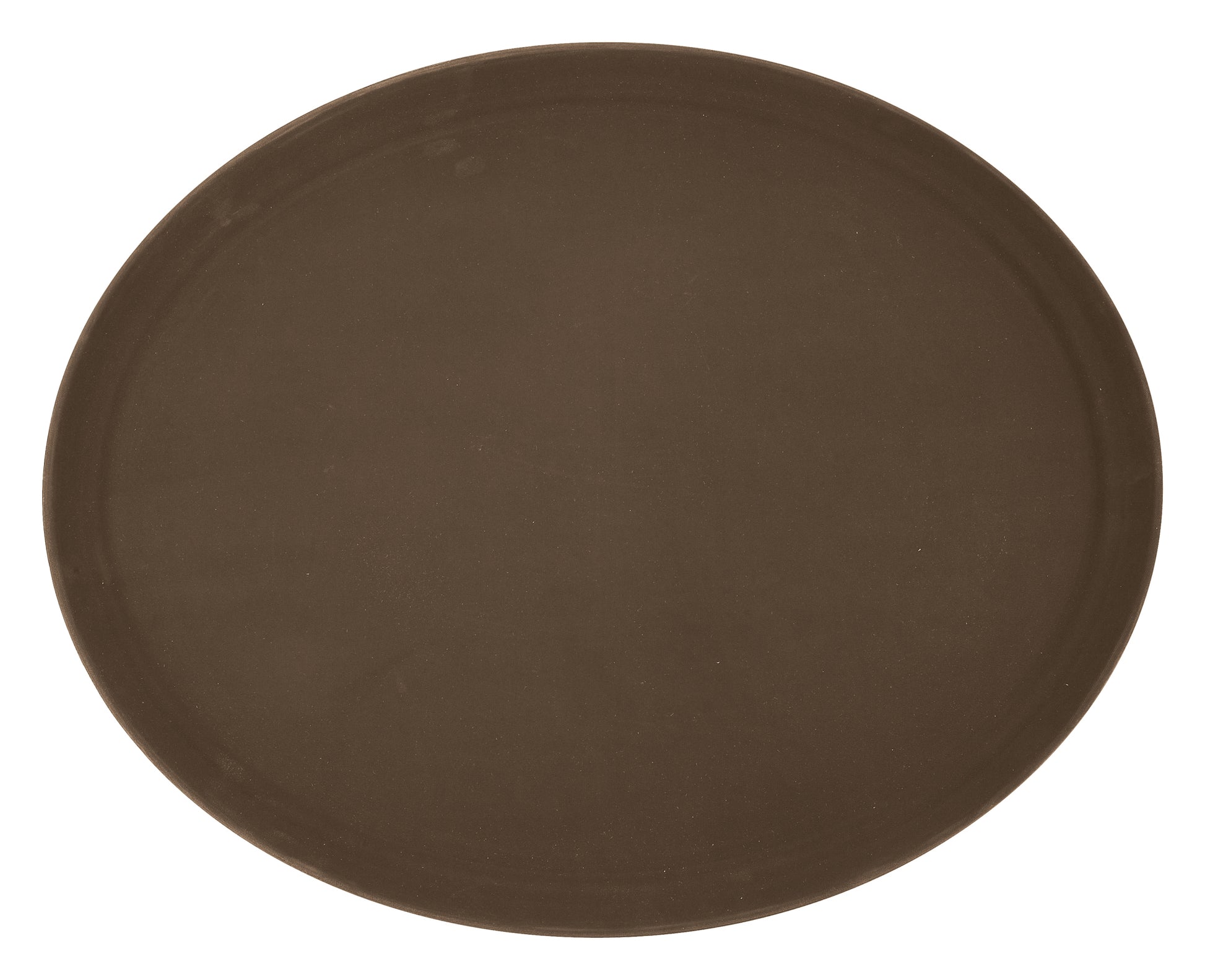 Winco TFG-2622N 26" x 22" Brown Premium Fiberglass Non-Slip Tray
