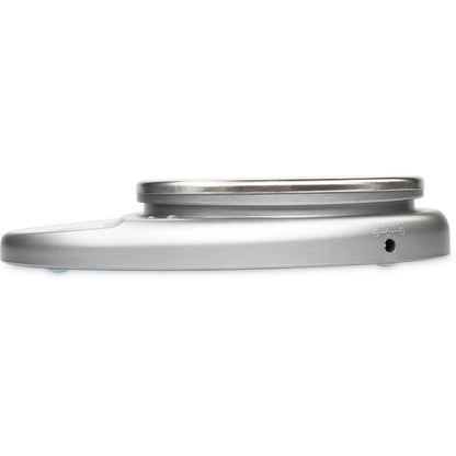 San Jamar SCDGP11M 11 lb/5 kg Gray NSF Listed Digital Scale - Metallic