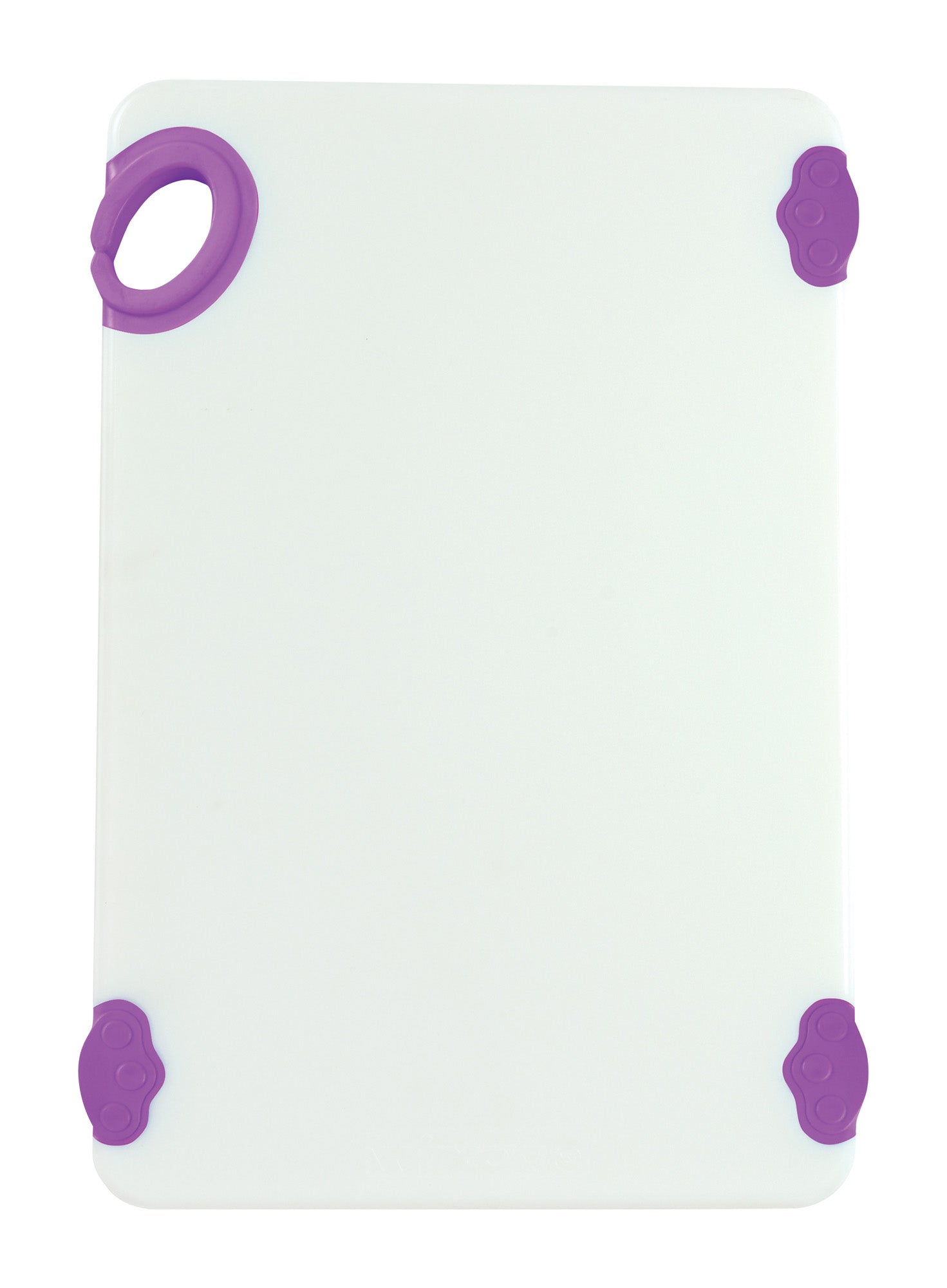 Winco CBN-1218PP 12"x18"x1/2" Purple Cutting Board with Hook