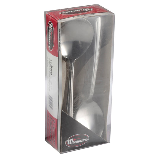 Winco 0081-04 Dominion Bouillon Spoon (2dozens/pack)