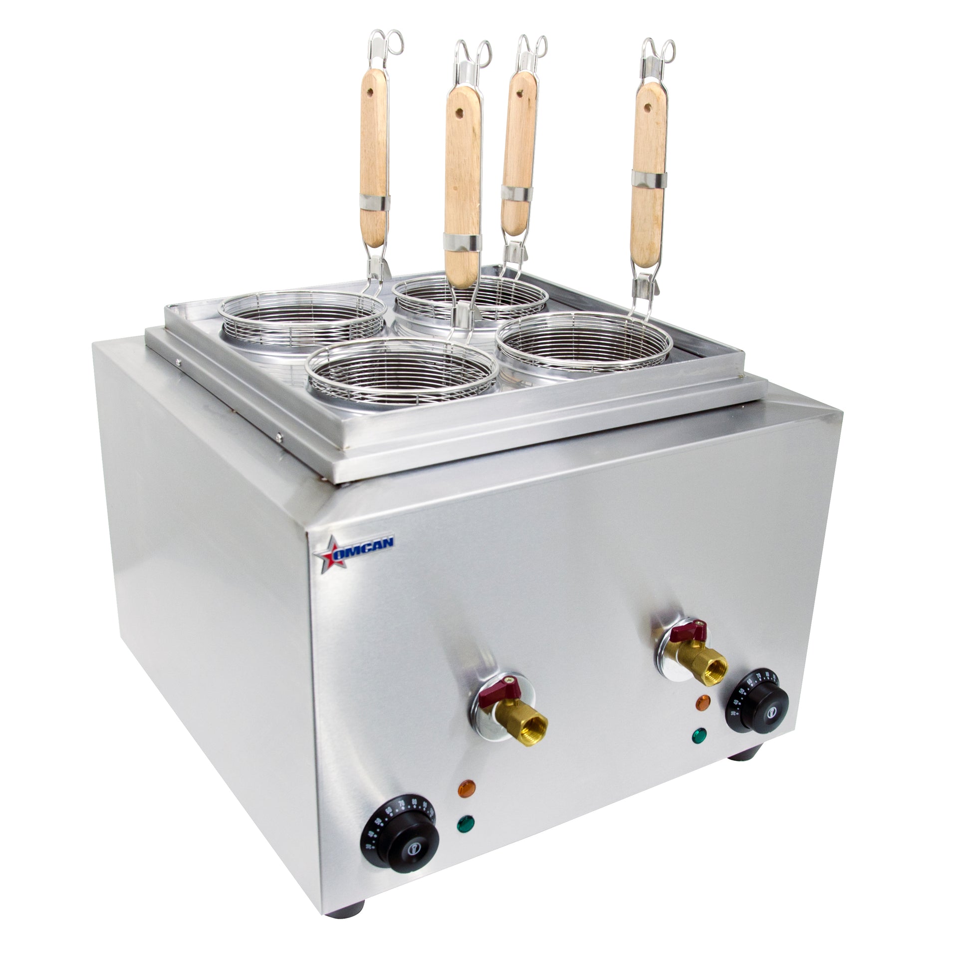 Omcan 43559 6L (x2) Electric Countertop Pasta Cooker