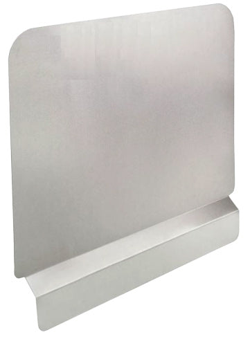 Omcan 47451 Stainless Steel Side Splash Guard for Fryer