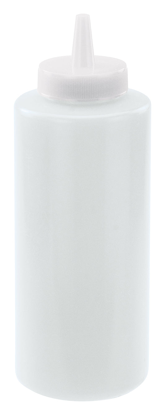 Winco PSB-12Y 12 oz. Yellow Squeeze Bottles (6pcs/pk)
