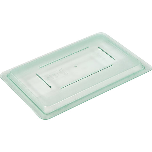 Carlisle 10617C09 18" x 12" Green Polycarbonate StorPlus Color-Coded Food Storage Container Lid