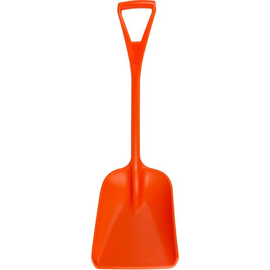 Carlisle 41076EC24 10" x 13.75" Orange Sparta Sanitary Shovel