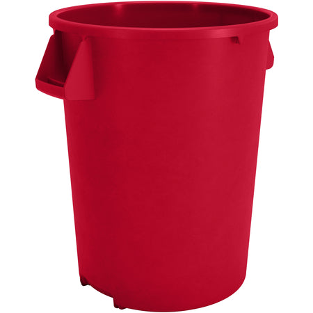 Sparta 84102005 20 Gallon Red Round Polyethylene Bronco Waste Bin Trash Container