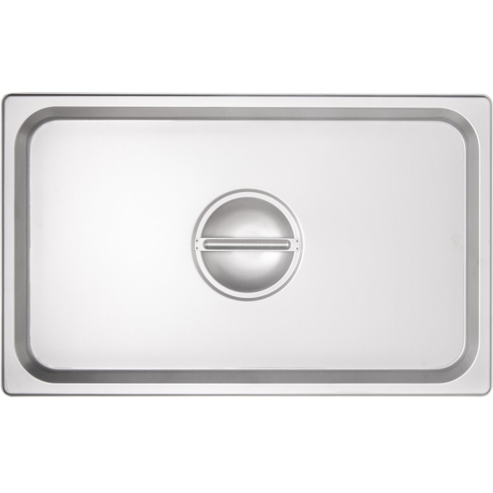 Carlisle 607000C Full-Size Stainless Steel DuraPan Steam Table Hotel Pan Handled Cover