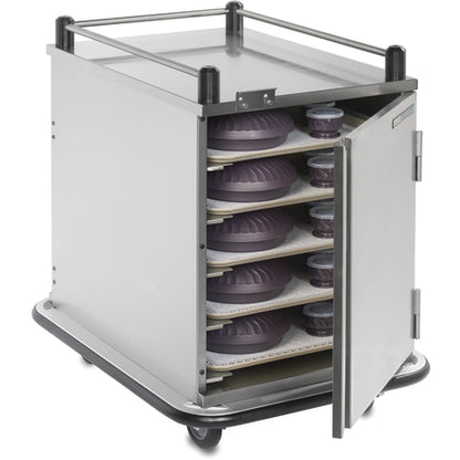 Dinex DXPTVL2T1D10 10-Tray Stainless Steel DineXpress TVL Economy Tray Cart