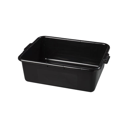 Carlisle 44011SKD03 15" x 20" x 7" Black Comfort Curve Bus Box Skid