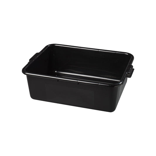 Carlisle 44011SKD03 15" x 20" x 7" Black Comfort Curve Bus Box Skid